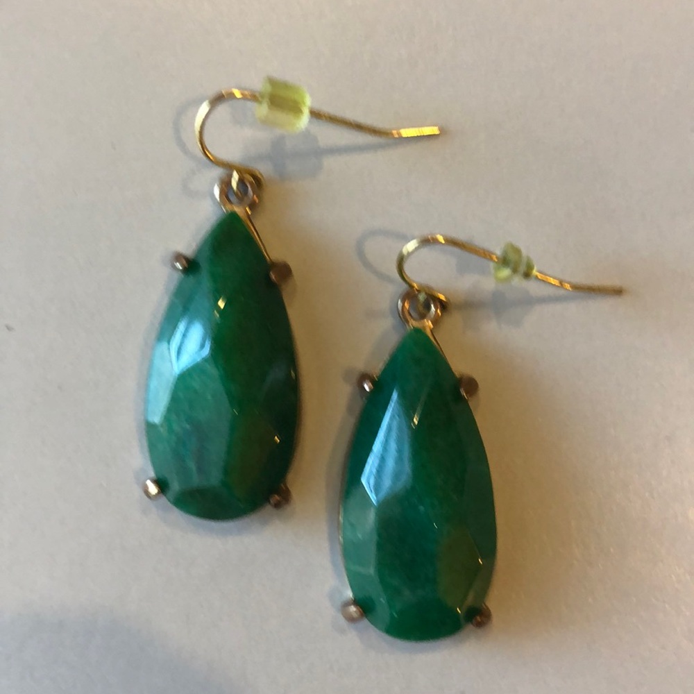 MOVING SALE! Faceted Teardrop Earrings